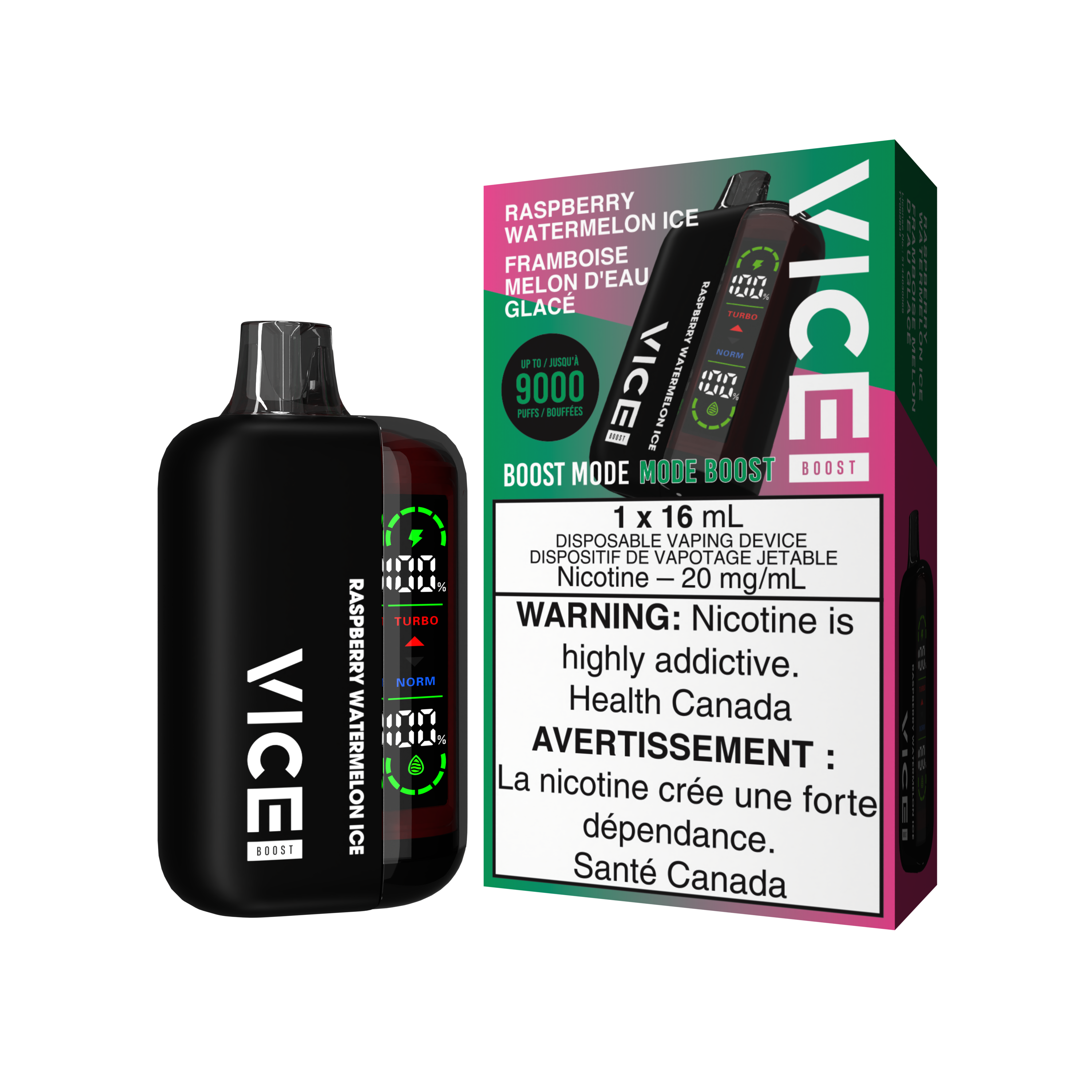 VICE Boost - Disposable E-Cig (9000 Puffs) (FEDERAL)