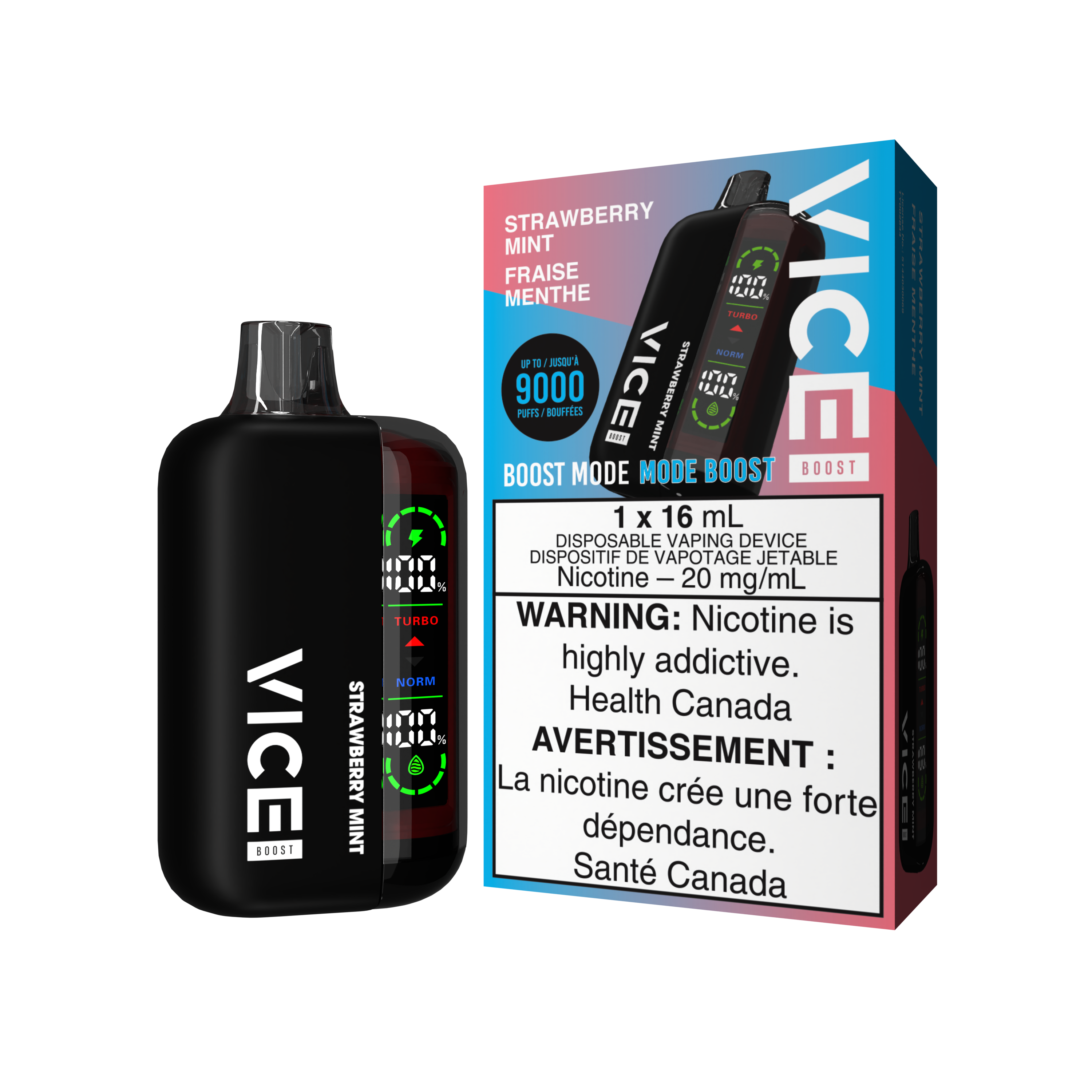 VICE Boost - Disposable E-Cig (9000 Puffs) (FEDERAL)