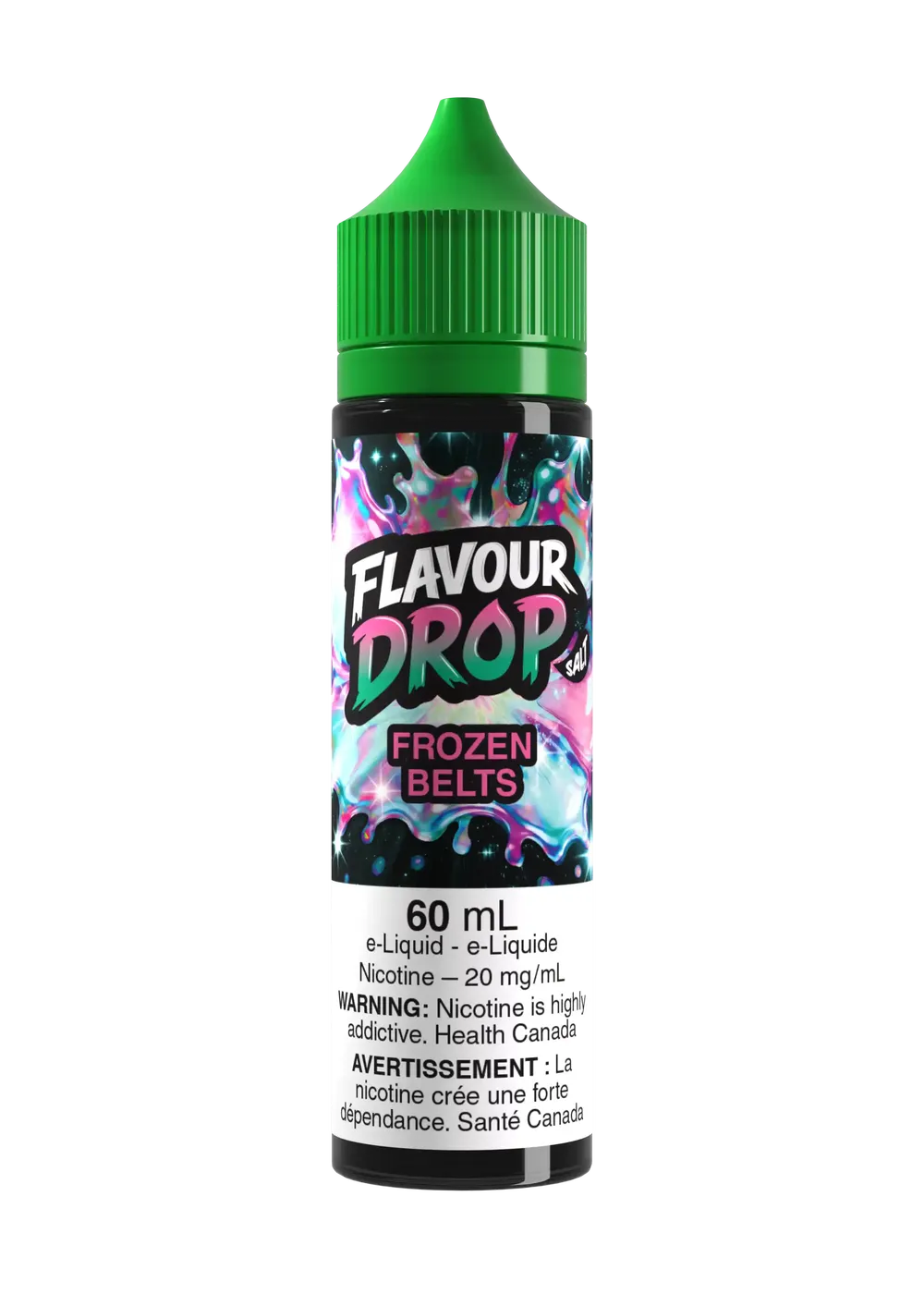 Ceintures givrées par Flavour Drop Salt