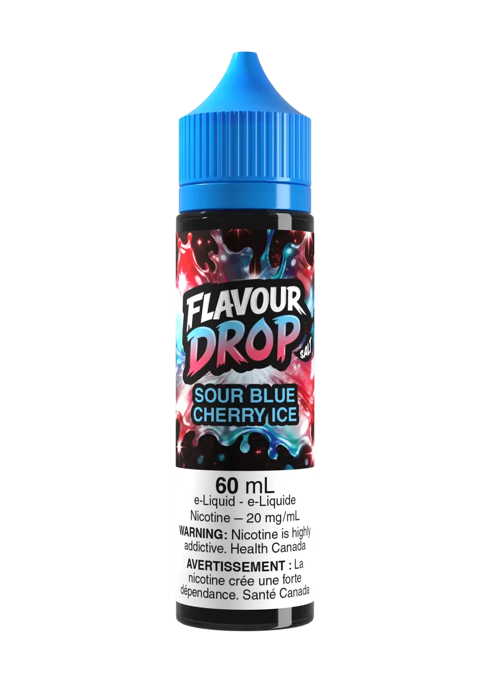Sour Blue Cherry Ice by Flavour Drop Salt