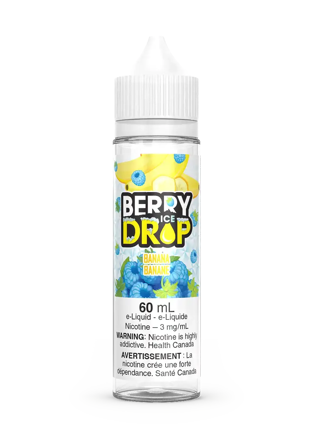 Berry Drop Ice E-Liquids  Icy Blue Raspberry Fruit Vape Juice & Nic Salts   VIP Vape