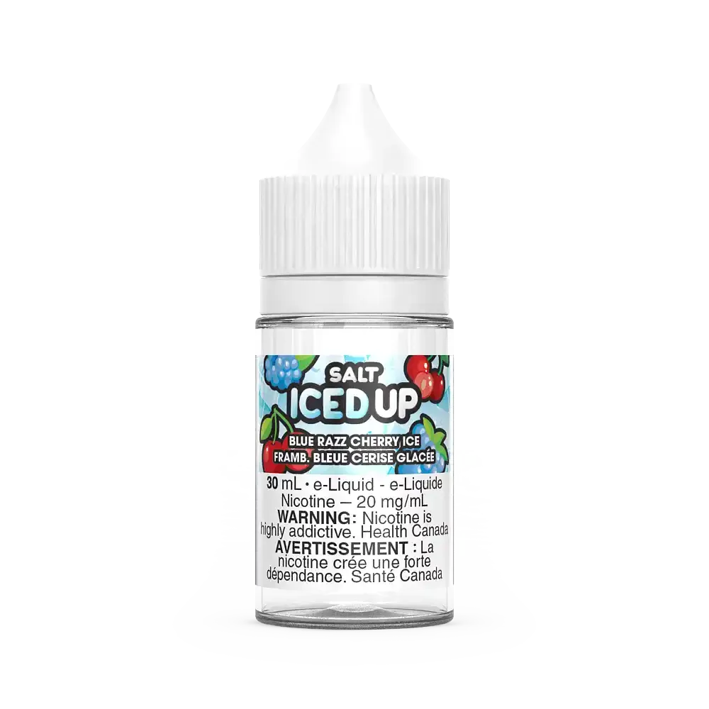 Blue Razz Cherry Ice by Iced Up Salt