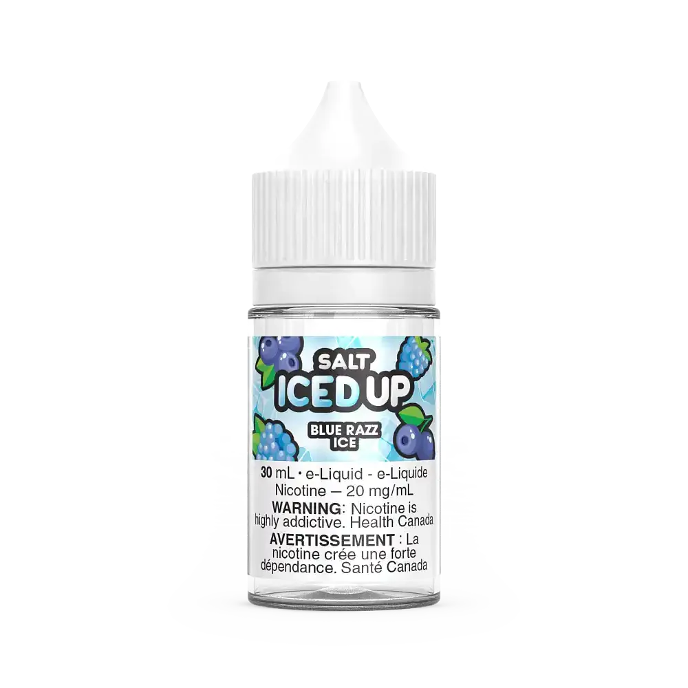 Blue Razz Ice by Iced Up Salt