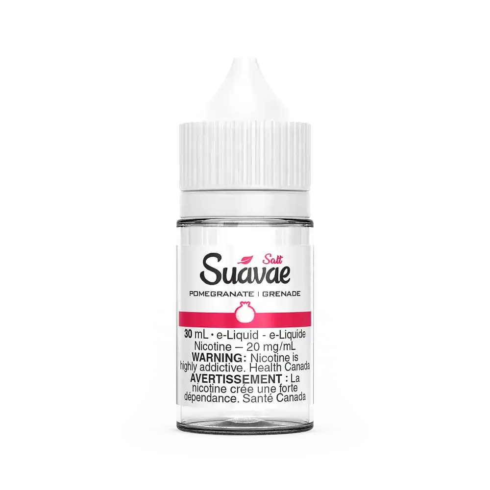 pomegranate vape juice by Suavae Salt by SUAVAE – Color:GREEN Diffusers 20mg Elux KOV Bar