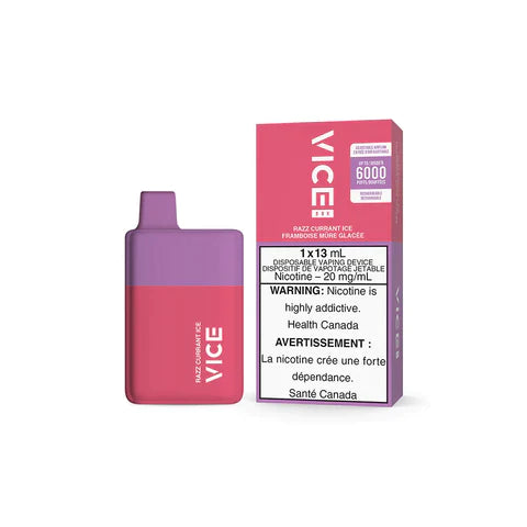 VICE Box - Disposable E-Cig (FEDERAL) (6000 Puffs)