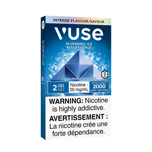 Blueberry Ice Vuse Pods Intense