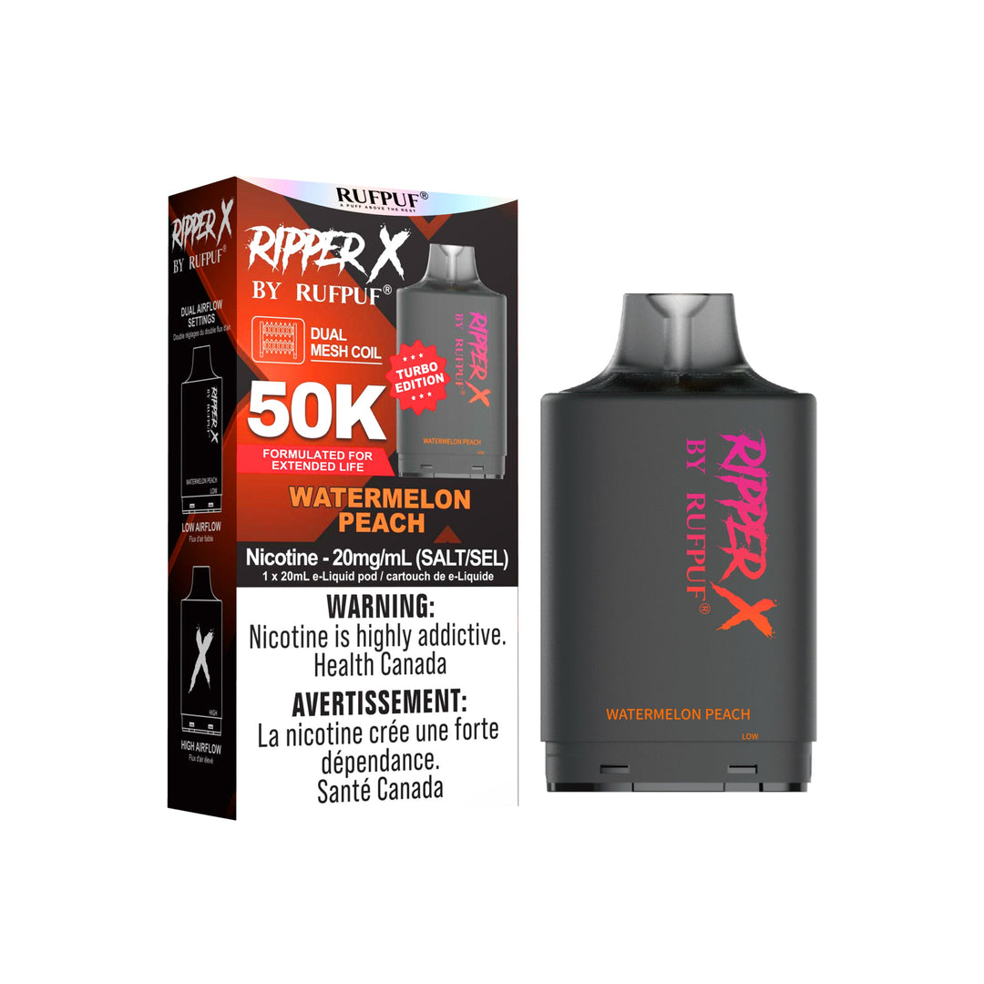 Pink Ripper Vape Hi-Mango Pineapple Rufpuf Ripper X Pods – 50,000 | VIP Vape