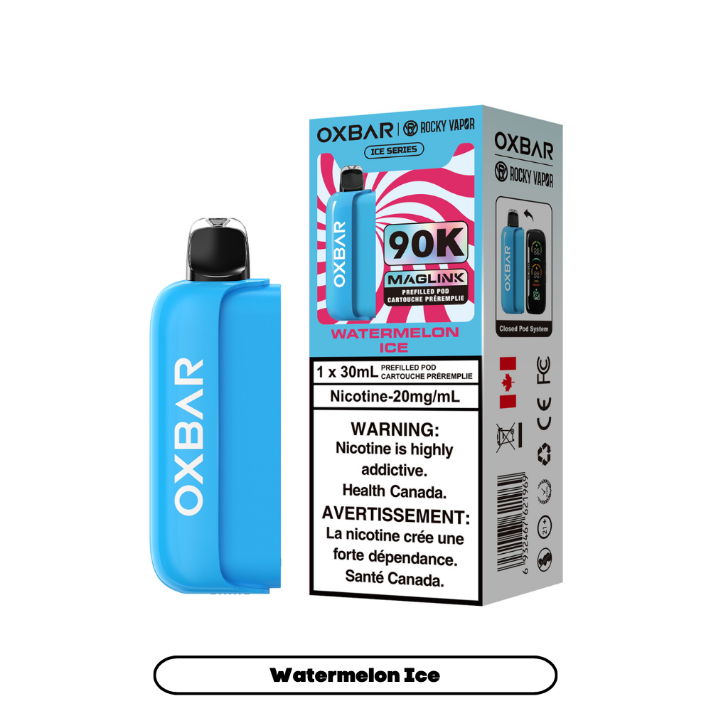 Watermelon Ice Oxbar Maglink Pods (Ice Series) 90K