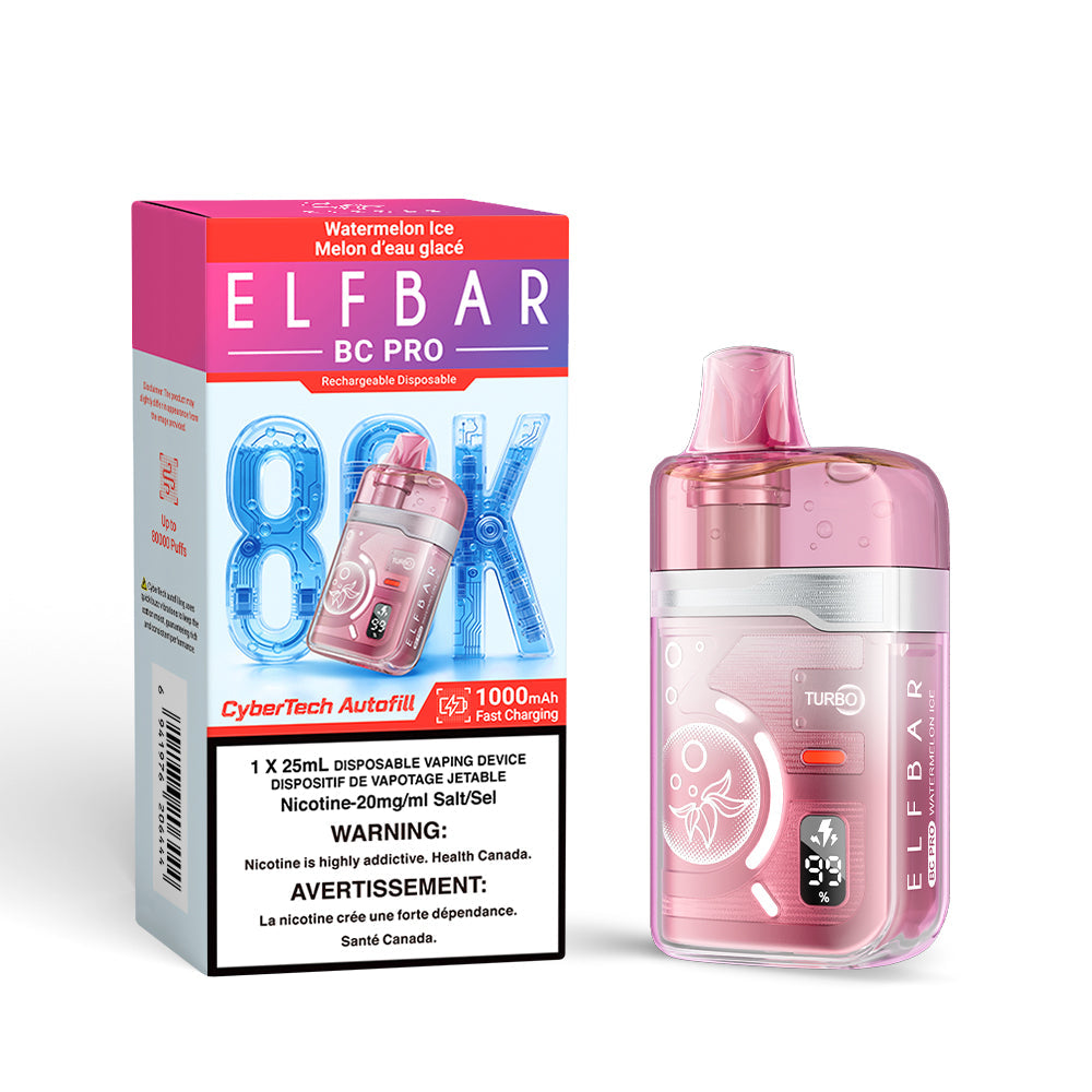 Watermelon Ice Elf Bar BC PRO - Disposable 80K