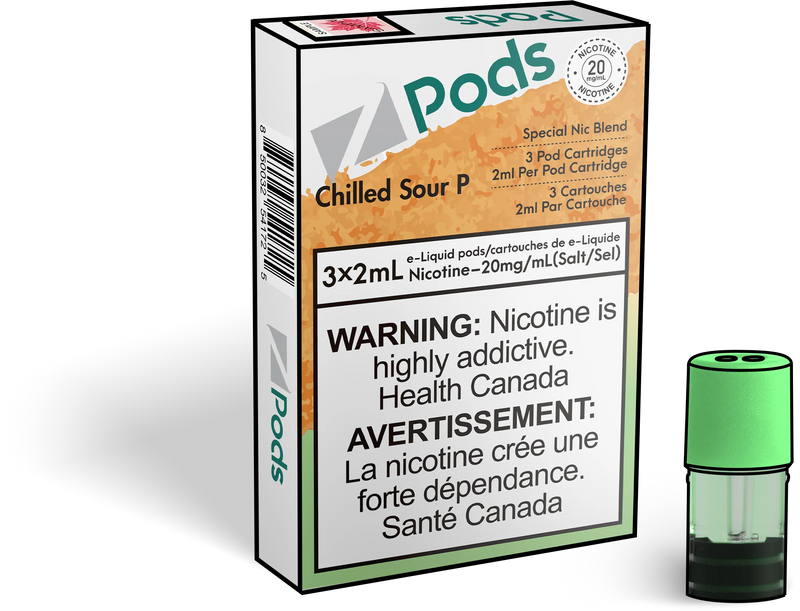Z Pods - Chilled Sour P (EXCISE TAXED)