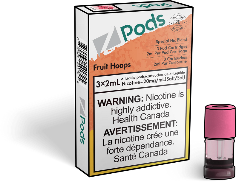 Z Pods - Fruit Hoops (EXCISE TAXED)