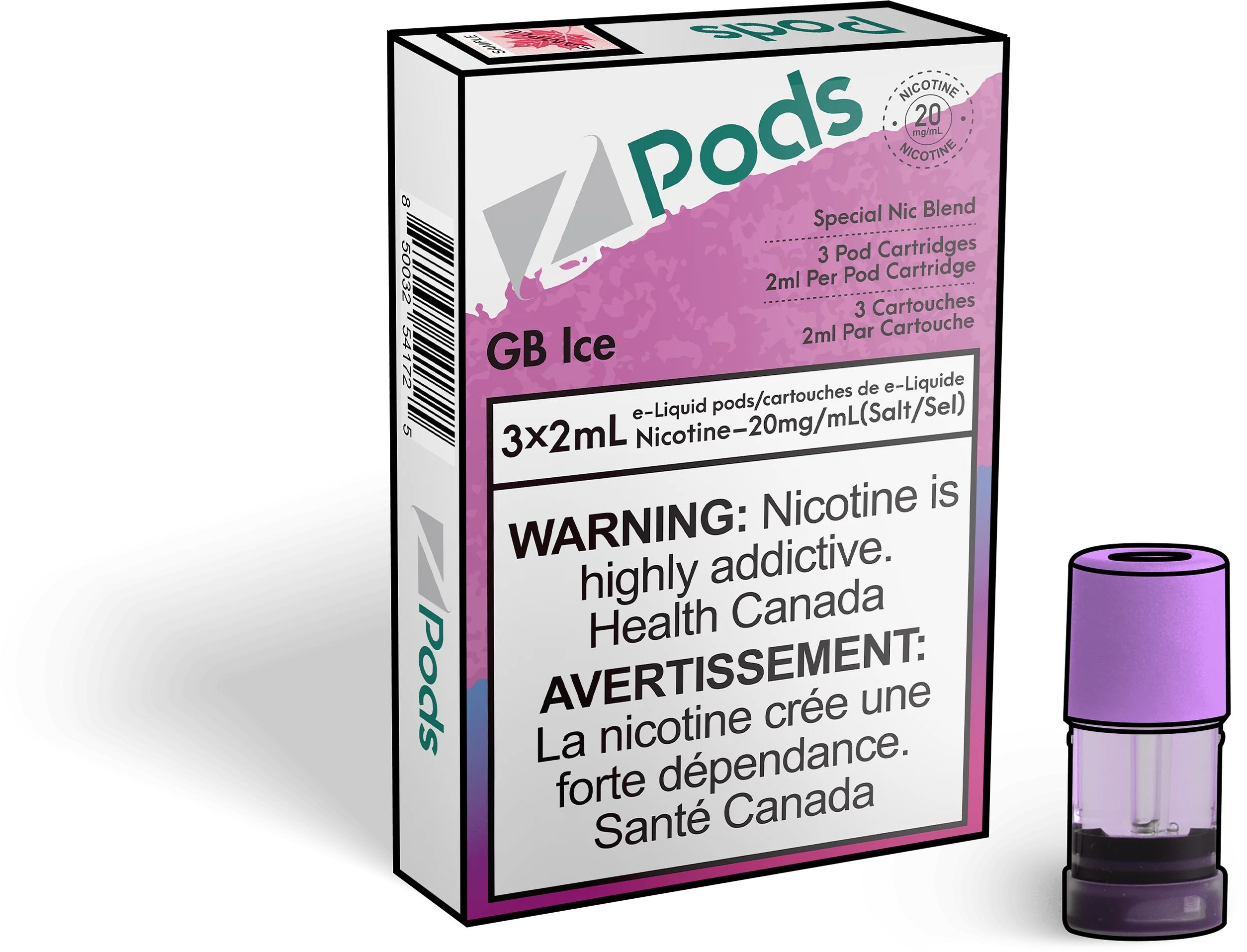 Z Pods - Wiggly B Ice (GB Ice) (PROVINCIAL)