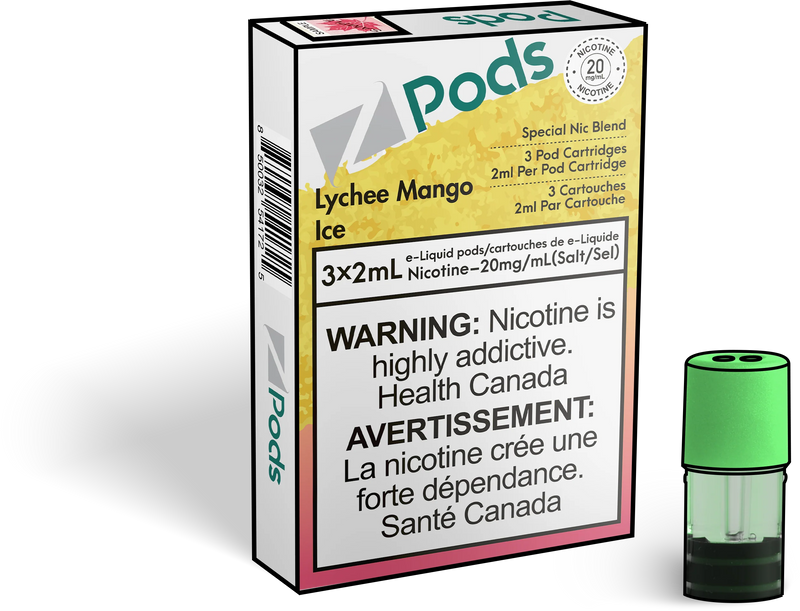 Z Pods - Lychee Mango Icy (EXCISE TAXED)