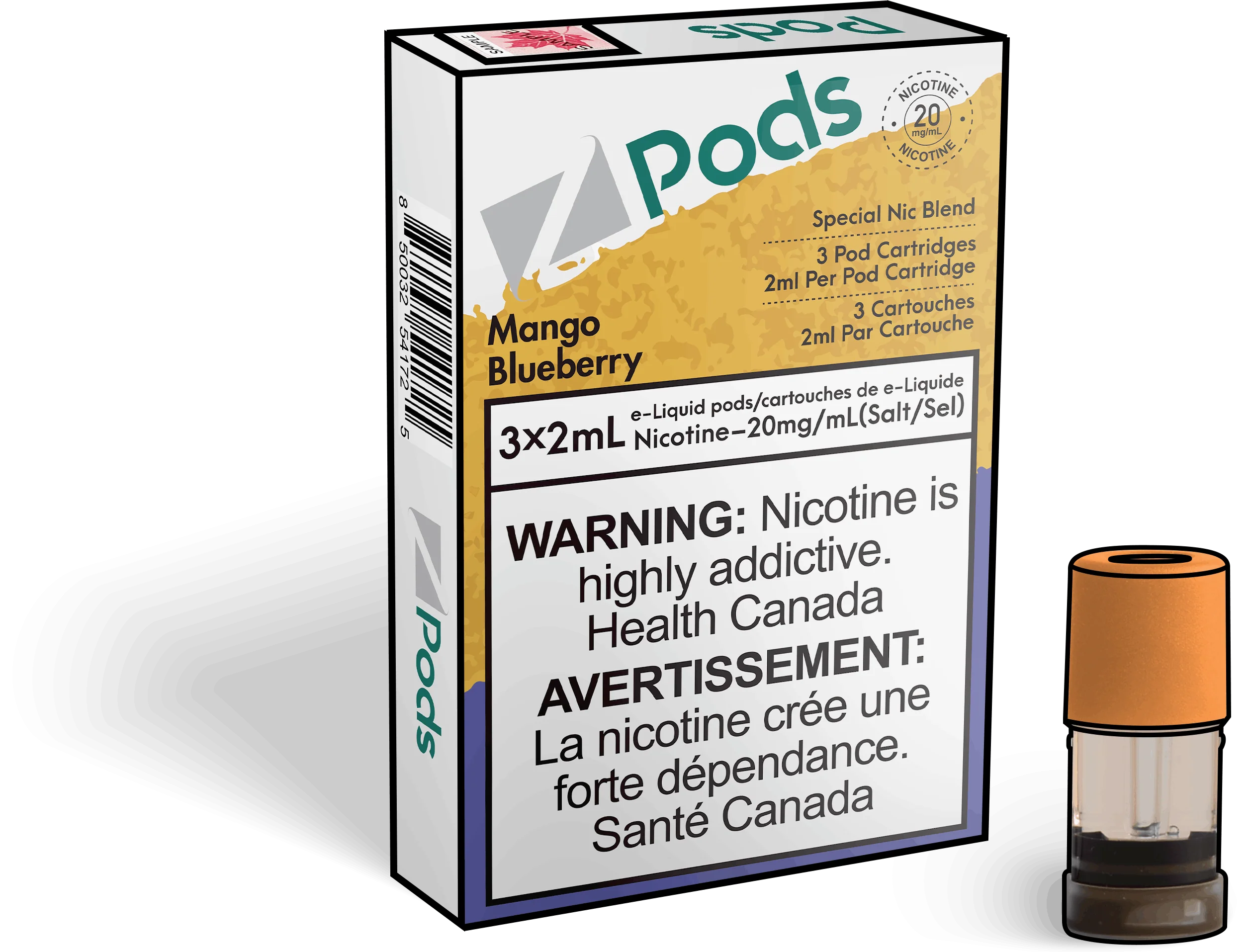Z Pods - Mango Blueberry (PROVINCIAL)