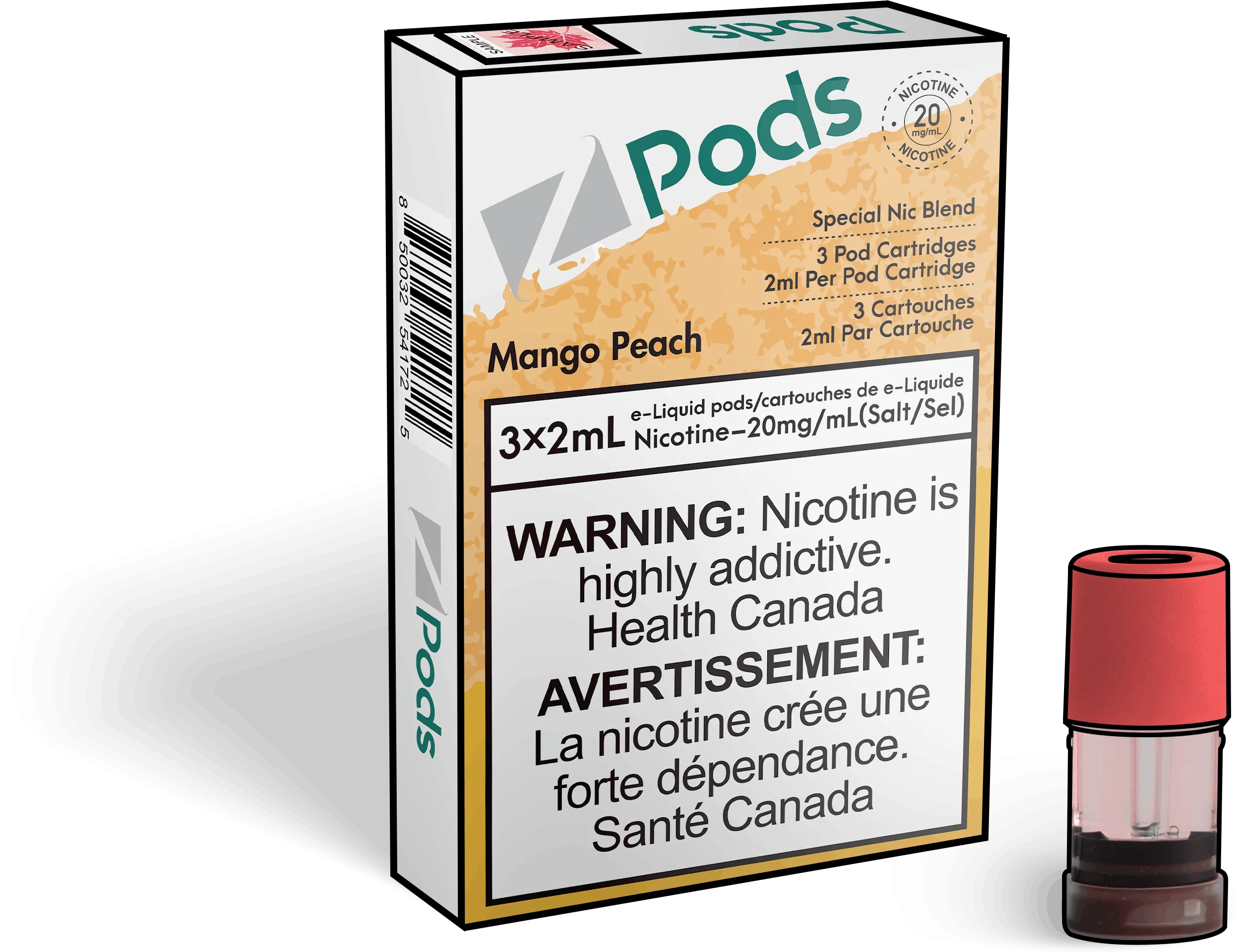 Z Pods - Mango Peach (PROVINCIAL)