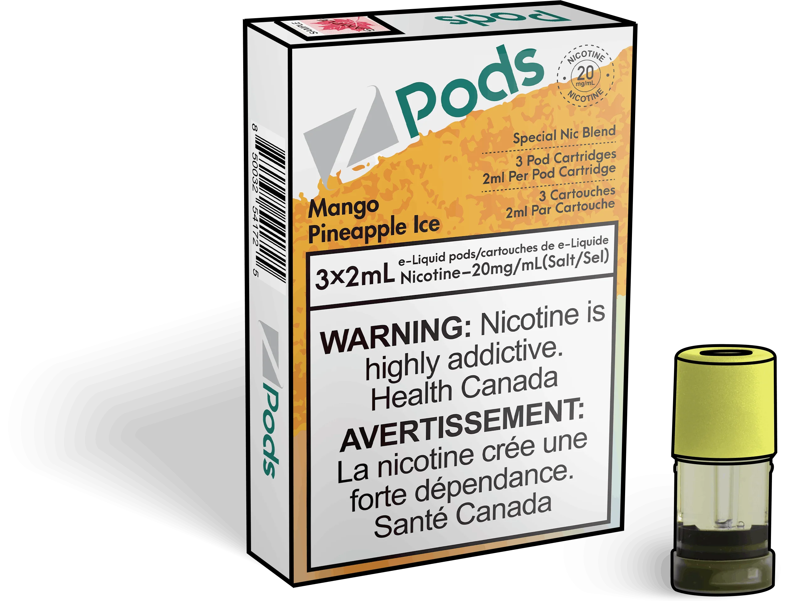 Z Pods - Mango Pineapple Ice (PROVINCIAL)