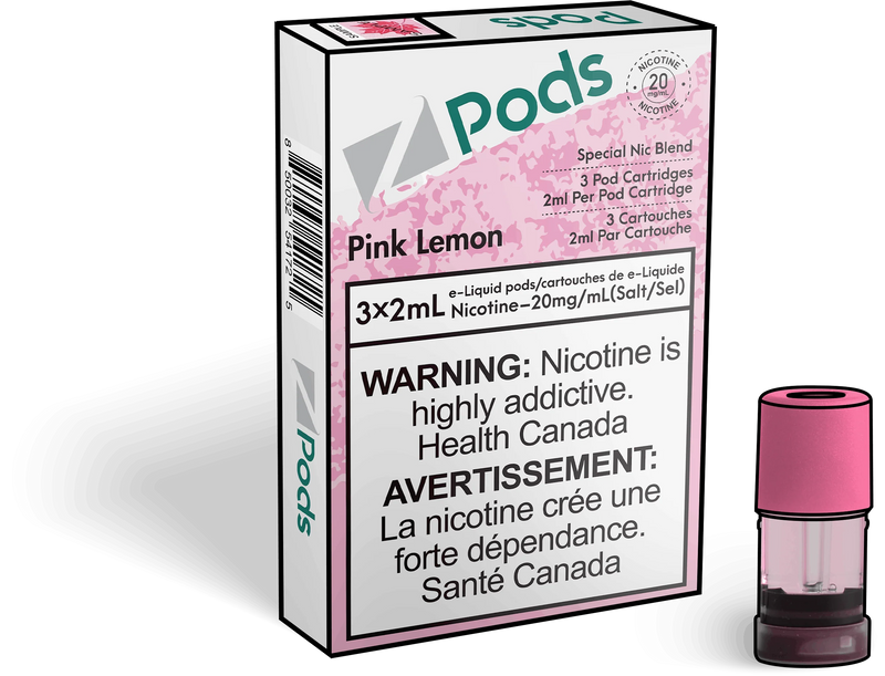 Z Pods - Pink Lemon (EXCISE TAXED)