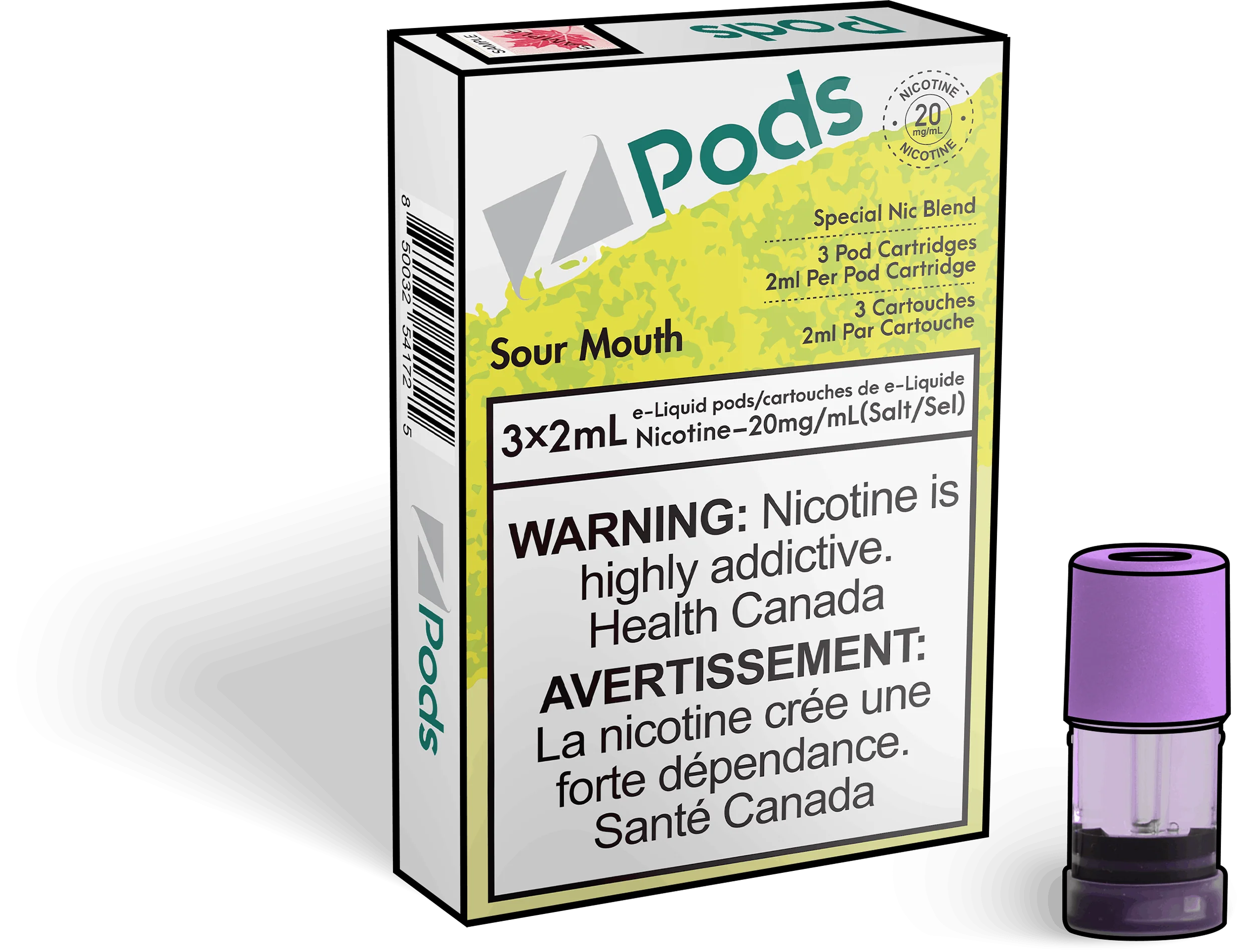 Z Pods - Crystal Sting (Sour Mouth) (PROVINCIAL)