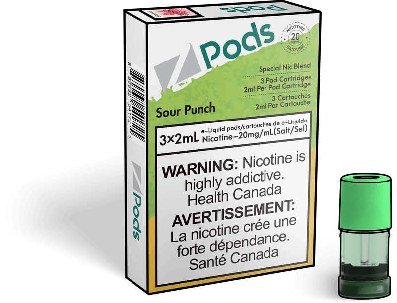 Z Pods - Fruit Nectar Sting (Sour Punch) (EXCISE TAXED)