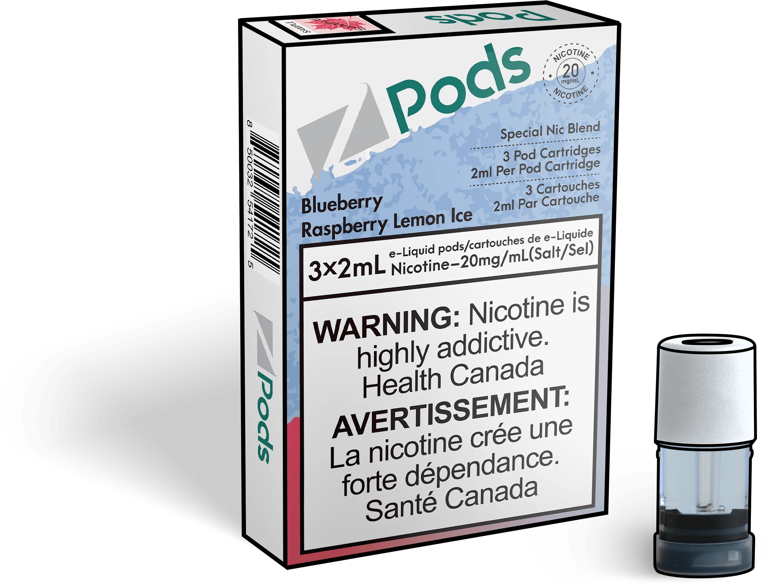 Z Pods - Framboise Rose Citron (PROVINCIAL)