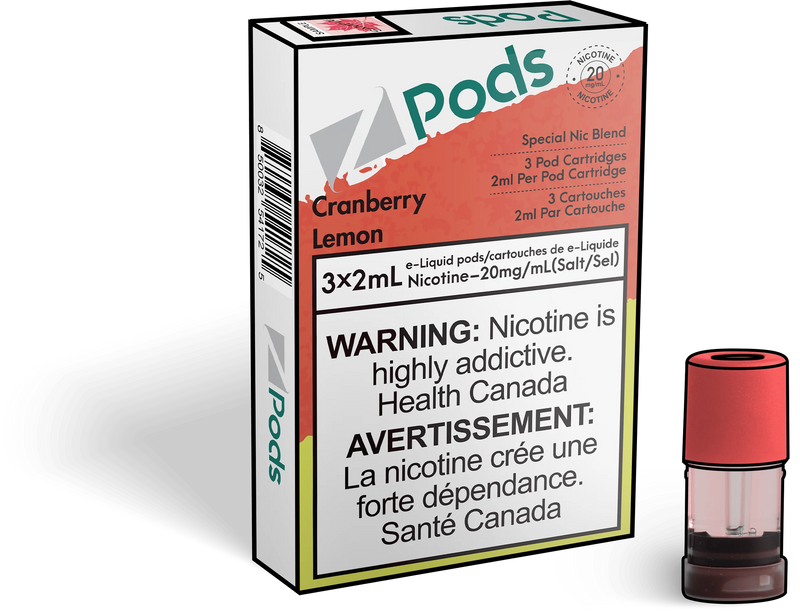 Z Pods - Cranberry Lemon (FEDERAL)