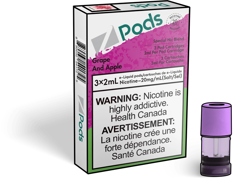 Z Pods - Grape and Apple (PROVINCIAL)