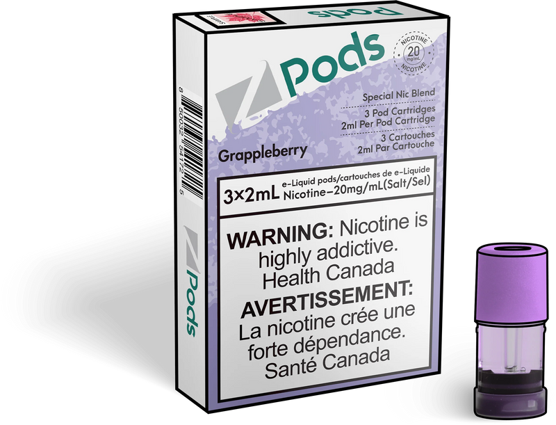 Z Pods - Grappleberry (EXCISE TAXED)