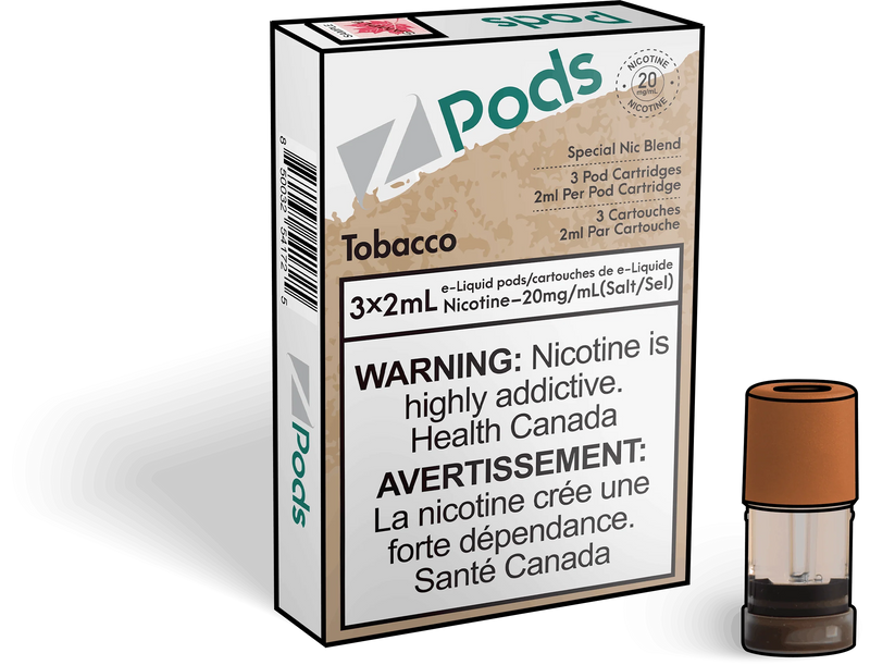 Z Pods - Tobacco (EXCISE TAXED)