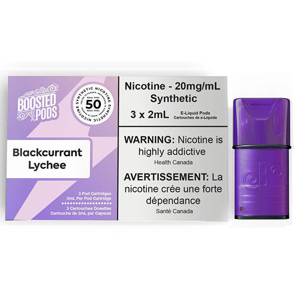 Boosted Pods - Blackcurrant Lychee (EXCISE TAXED) (STLTH Compatible)