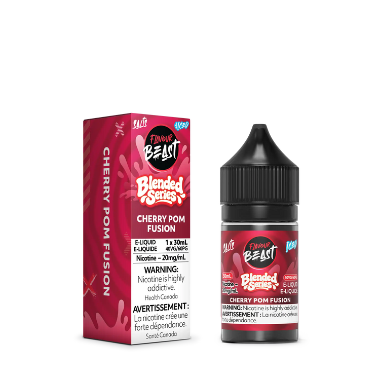 Blended Cherry Pom Fusion Iced by Flavour Beast Salt