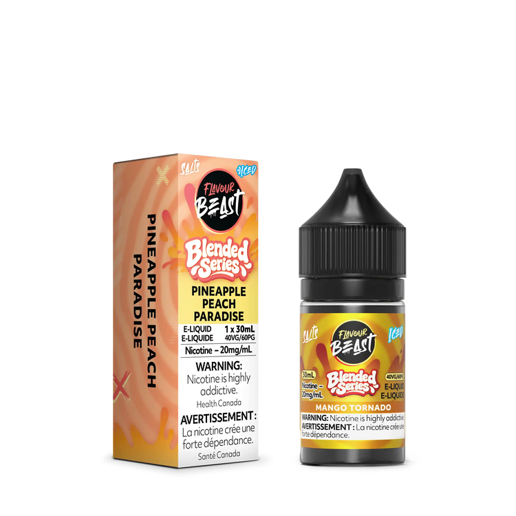 Blended Pineapple Peach Paradise Iced by Flavour Beast Salt