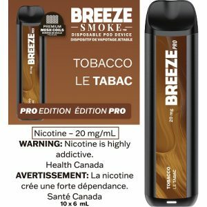 Breeze Pro - Disposable E-Cig (2000 Puffs) (PROVINCIAL)