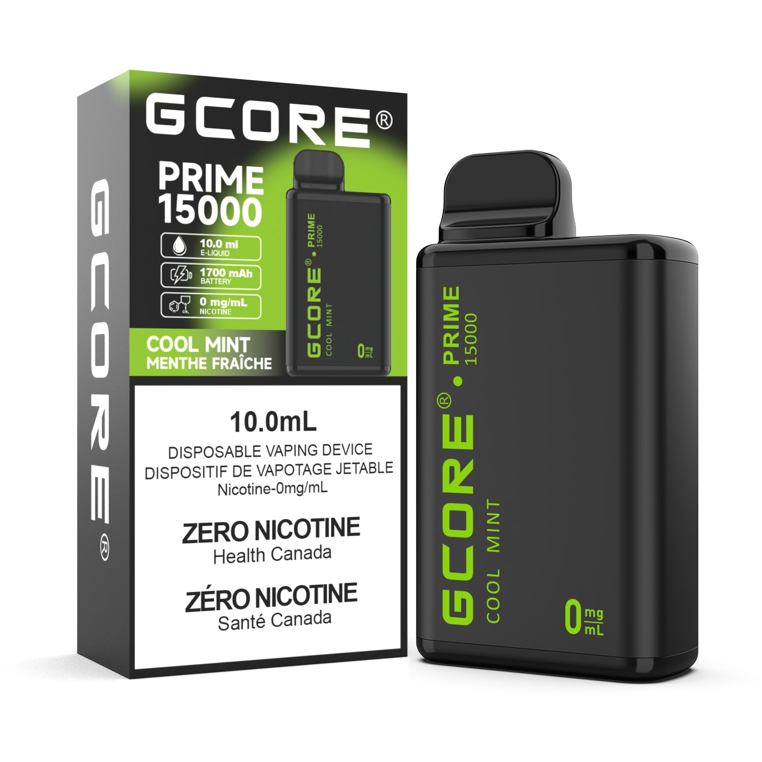 Rufpuf - Cigarette électronique jetable Prime 0 mg (PROVINCIAL) (15 000 bouffées)