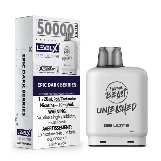 Level X - Ultra G2 Pods FB Unleashed (50k Puffs) (PROVINCIAL)