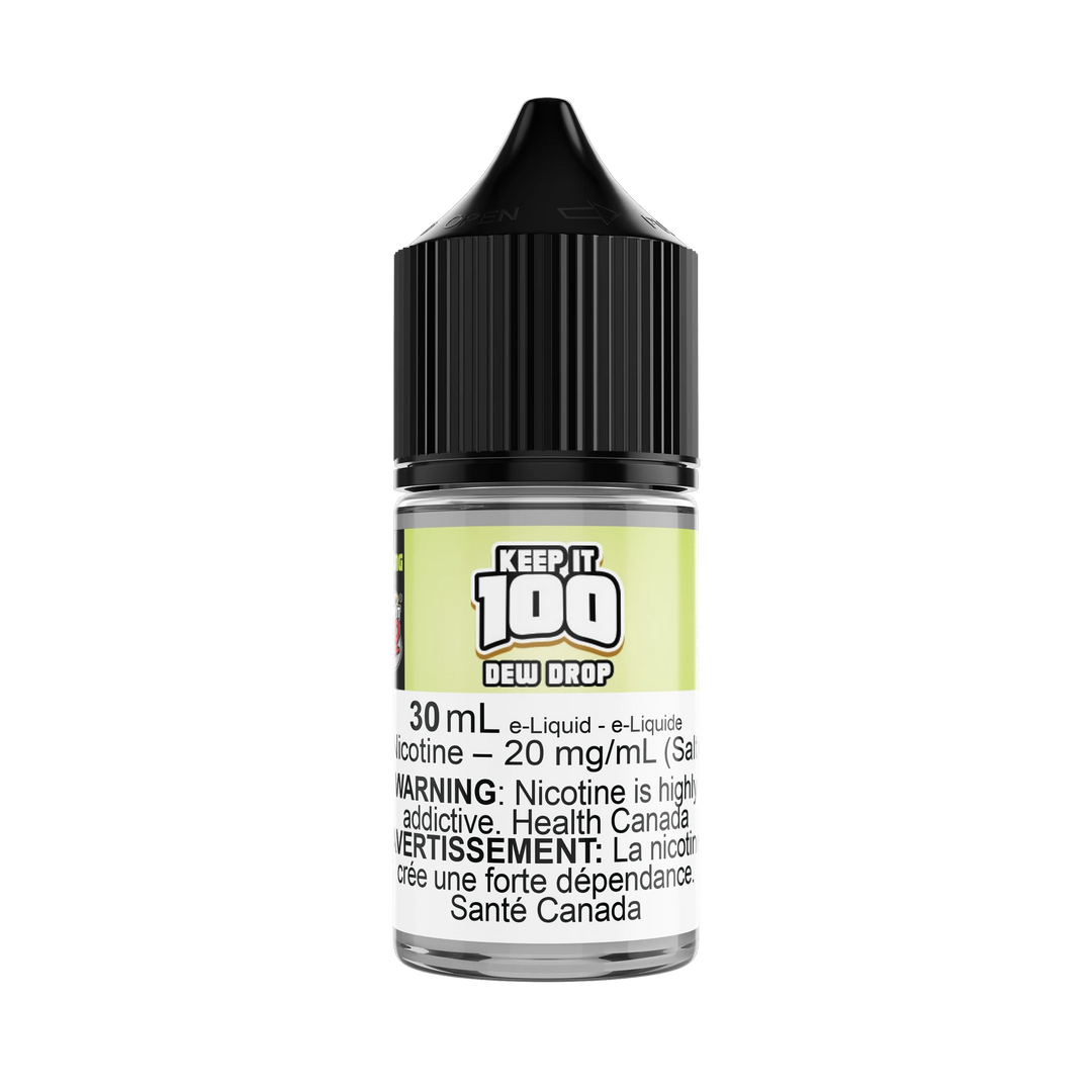 Dew Drop by Keep It 100 Salt 30mL e-liquid bottle