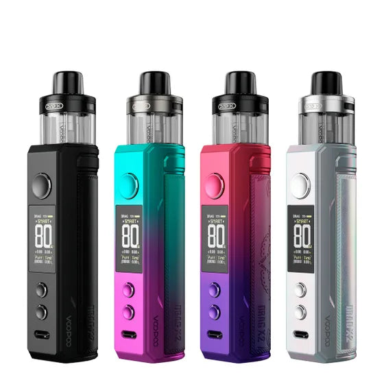 Voopoo - Drag X2 Mod Pod Kit 80W 2mL [CRC]