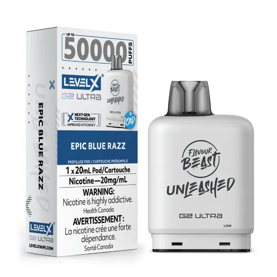 Level X - Ultra G2 Pods FB Unleashed (50k Puffs) (PROVINCIAL)