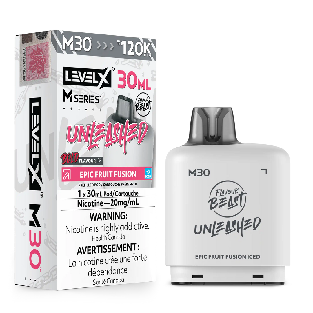 Epic Fruit Fusion Iced Level X M Series Pod 30mL 120K Pod