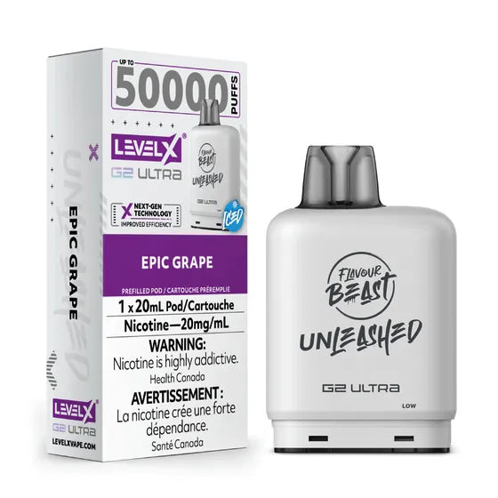Level X - Ultra G2 Pods FB Unleashed (50k Puffs) (PROVINCIAL)