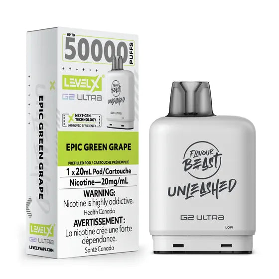 Level X - Ultra G2 Pods FB Unleashed (50k Puffs) (PROVINCIAL)