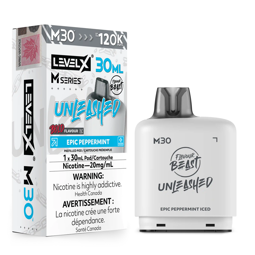 Epic Peppermint Iced Level X M Series Pod 30mL 120K Pod