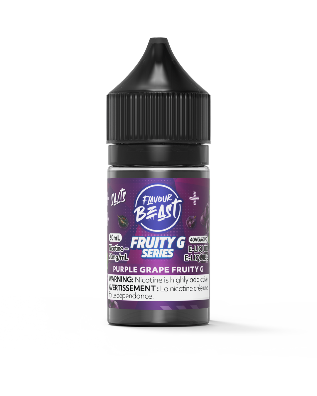 Purple Grape Fruity G by Flavour Beast Salt - 30ml