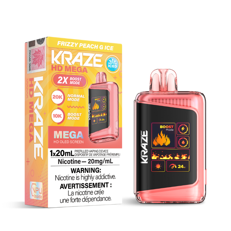 Kraze HD Mega - Disposable E-Cig (PROVINCIAL) (20k Puffs)