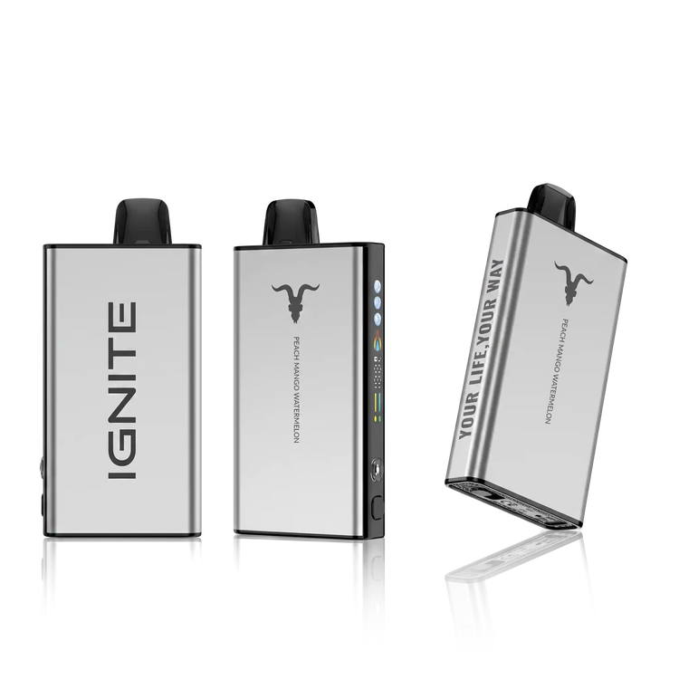Peach Mango Watermelon by IGNITE V-ICE 40K - 18mL Disposable Vape by IGNITE