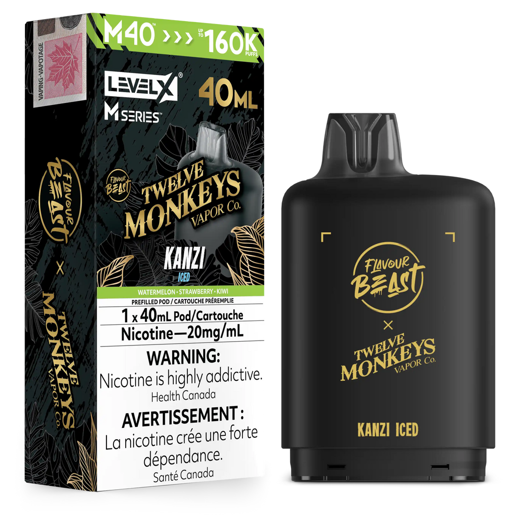 Kanzi Iced Level X M Series Pod 40mL 160K Pod