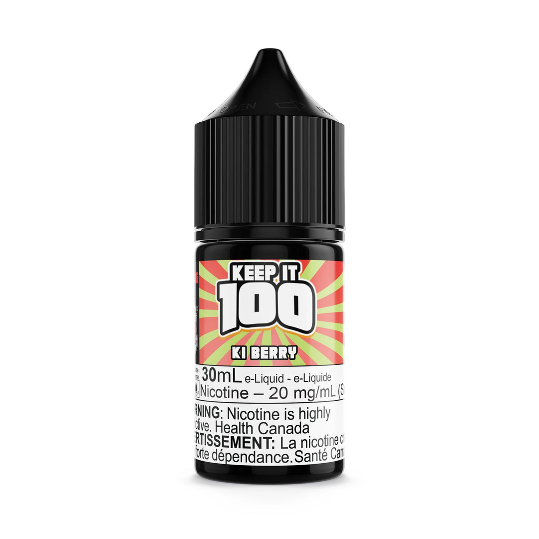 Ki Berry by Keep It 100 Salt 30mL e-liquid bottle