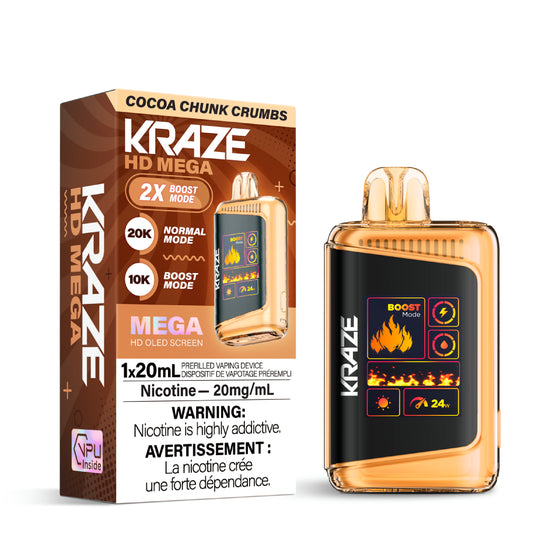 Kraze HD Mega - Disposable E-Cig (PROVINCIAL) (20k Puffs)