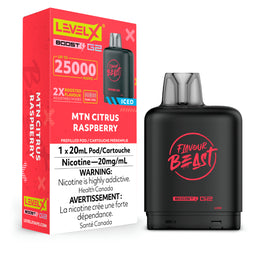 Level X - Flavour Beast Boost G2 Pods (25k puffs) (PROVINCIAL)