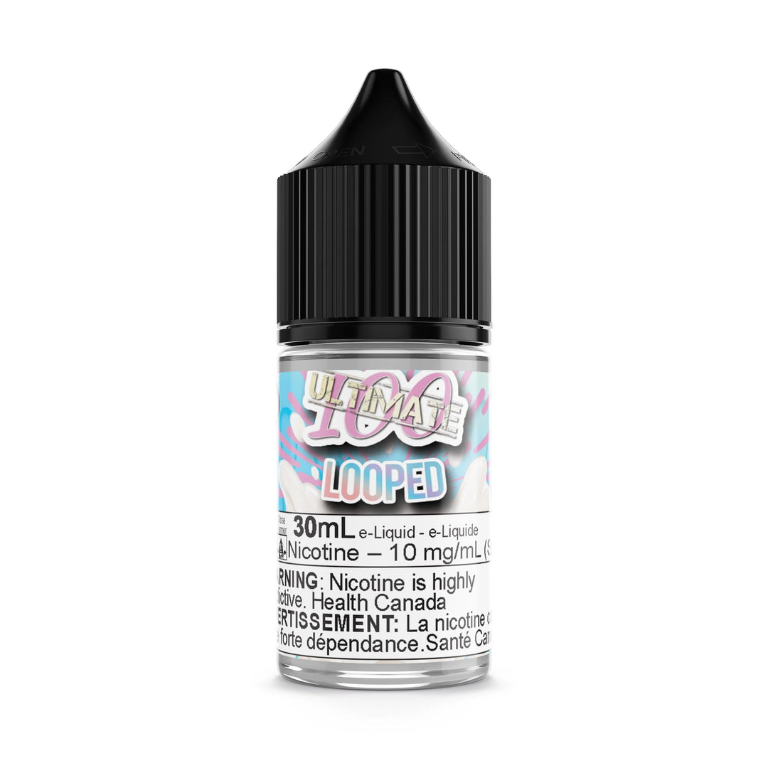 Looped by Ultimate 100 Salt 30mL e-liquid bottle