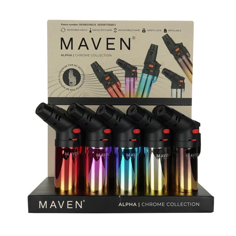 Lampe torche Maven Alpha - Collection Chrome